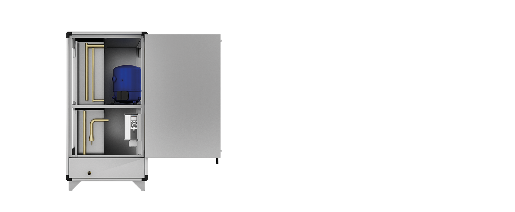 VEX4000 - Integrierte DX-Kühlung (IC)